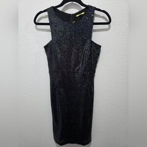 NWT Gianni Bini Elegant Black Sequin Dress